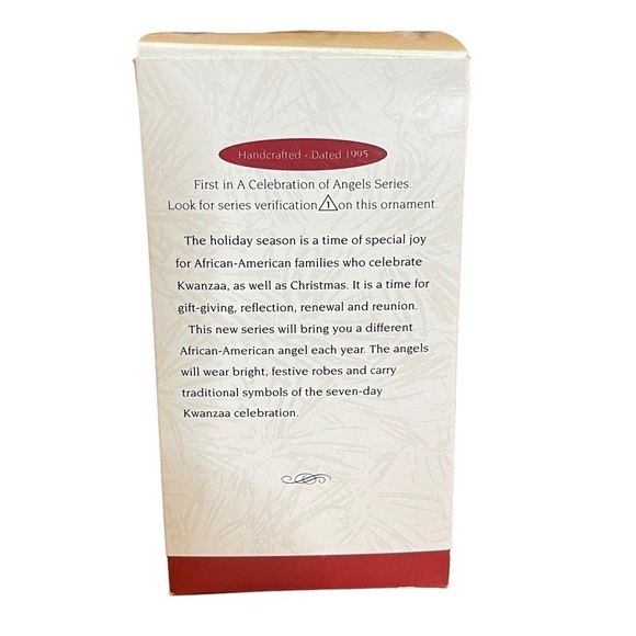 1995 Hallmark Kwanzaa Keepsake Ornament Celebration of Angels #1/4 Collectible - Picture 6 of 12